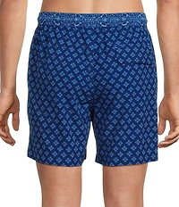 Tommy Bahama Naples Geo Artist 6#double; Inseam Swim Trunks