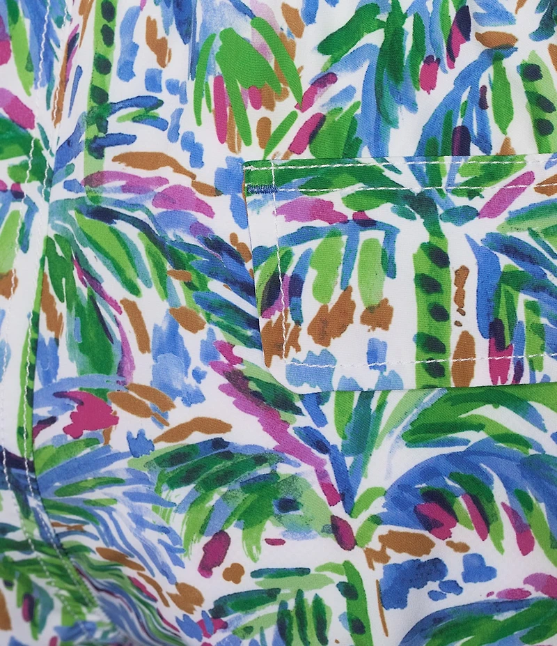 Tommy Bahama Naples Poolside Palms 6#double; Inseam Swim Trunks