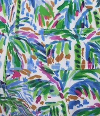 Tommy Bahama Naples Poolside Palms 6#double; Inseam Swim Trunks