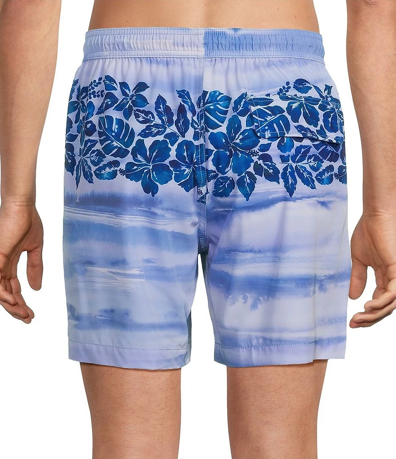 Tommy Bahama Naples Sapphire Shores 6#double; Inseam Swim Shorts