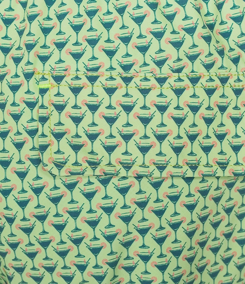 Tommy Bahama Naples Teeny Martini 6#double; Inseam Swim Trunks