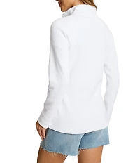 Tommy Bahama New Aruba French Rib Knit Stand Collar Long Sleeve Pullover