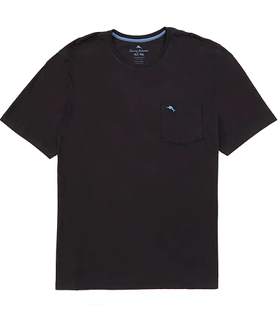Tommy Bahama New Bali Skyline Short Sleeve Crewneck Solid Pocket T-Shirt