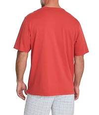 Tommy Bahama New Bali Skyline Short Sleeve Crewneck Solid Pocket T-Shirt