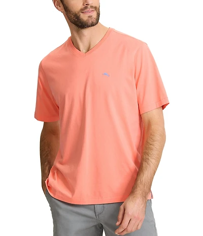 Tommy Bahama New Bali Skyline Short Sleeve V-Neck T-Shirt