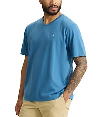 Tommy Bahama New Bali Skyline Short Sleeve V-Neck T-Shirt