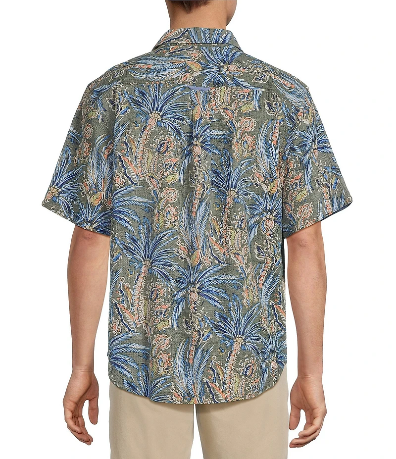 Tommy Bahama Nova Wave Feira Fronds Short Sleeve Woven Shirt