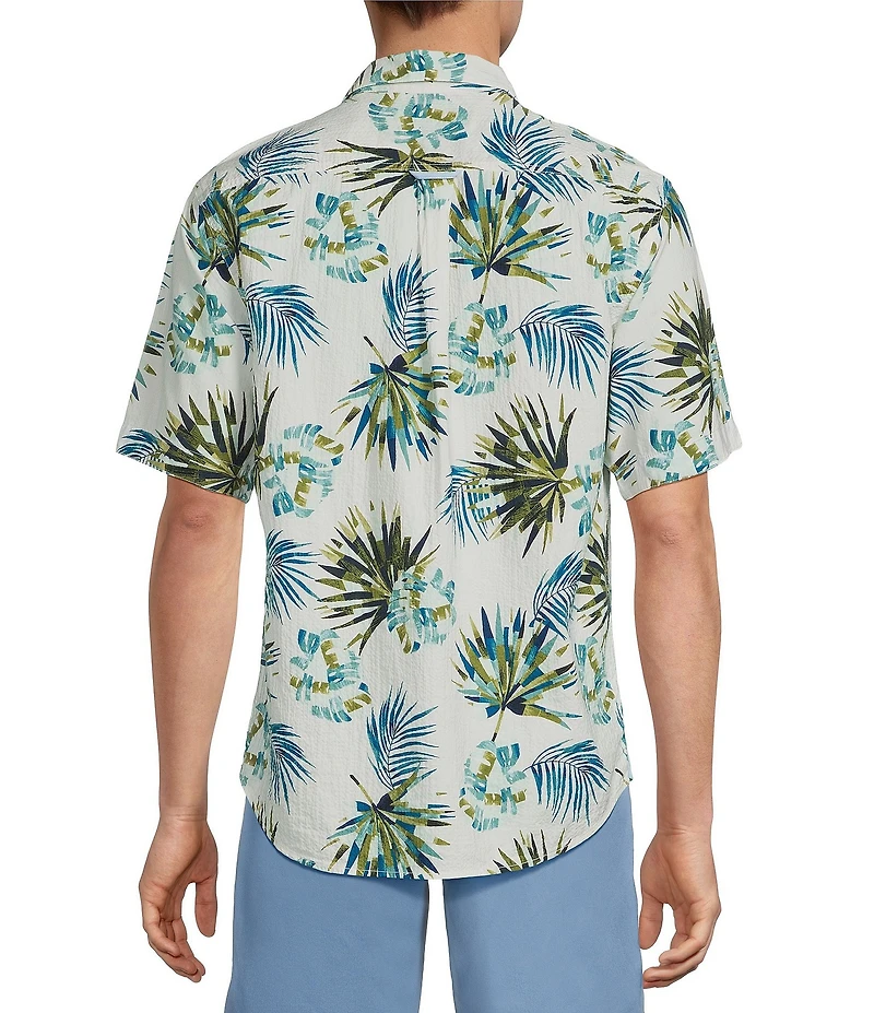 Tommy Bahama Nova Wave Frond Mosaic Short Sleeve Woven Shirt