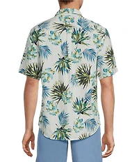 Tommy Bahama Nova Wave Frond Mosaic Short Sleeve Woven Shirt