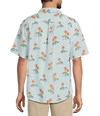 Tommy Bahama Nova Wave Island Hop Tropical Short Sleeve Woven Shirt