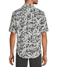 Tommy Bahama Nova Wave Nero Palms Short Sleeve Woven Shirt