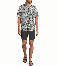 Tommy Bahama Nova Wave Nero Palms Short Sleeve Woven Shirt