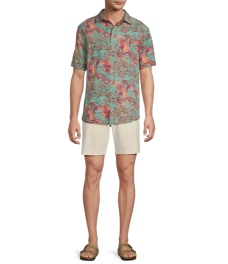 Tommy Bahama Nova Wave Retro Vibes Short Sleeve Woven Shirt