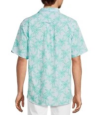 Tommy Bahama Nova Wave Royal Palmetto Short Sleeve Woven Shirt