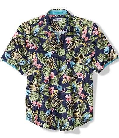 Tommy Bahama Nova Wave Selva Gardens Short Sleeve Woven Shirt