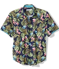 Tommy Bahama Nova Wave Selva Gardens Short Sleeve Woven Shirt