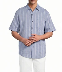 Tommy Bahama Nova Wave Short Sleeve Woven Shirt