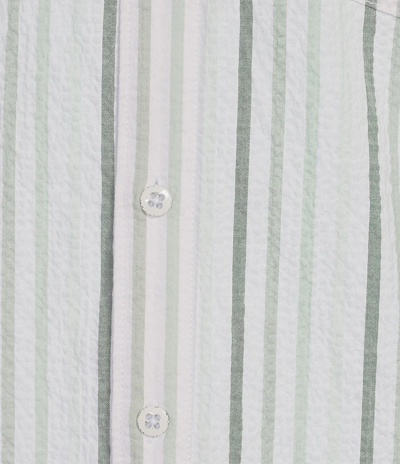 Tommy Bahama Nova Wave Silva Stripe Short Sleeve Woven Shirt