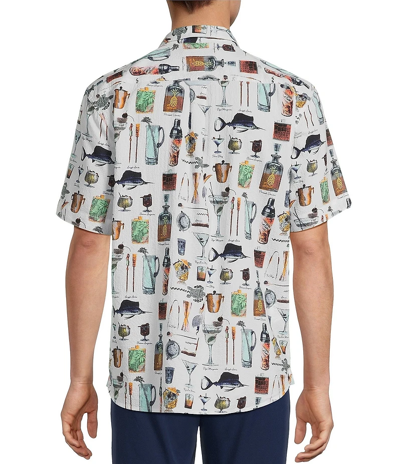 Tommy Bahama Nova Wave Well Stocked Short Sleeve Woven Shirt