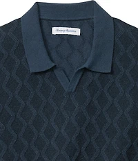 Tommy Bahama Ocean Waters Short Sleeve Polo Shirt