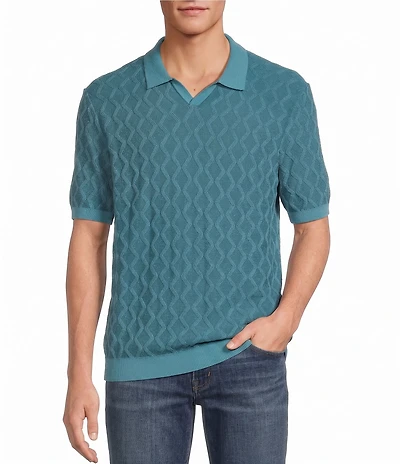 Tommy Bahama Ocean Waters Short Sleeve Polo Shirt