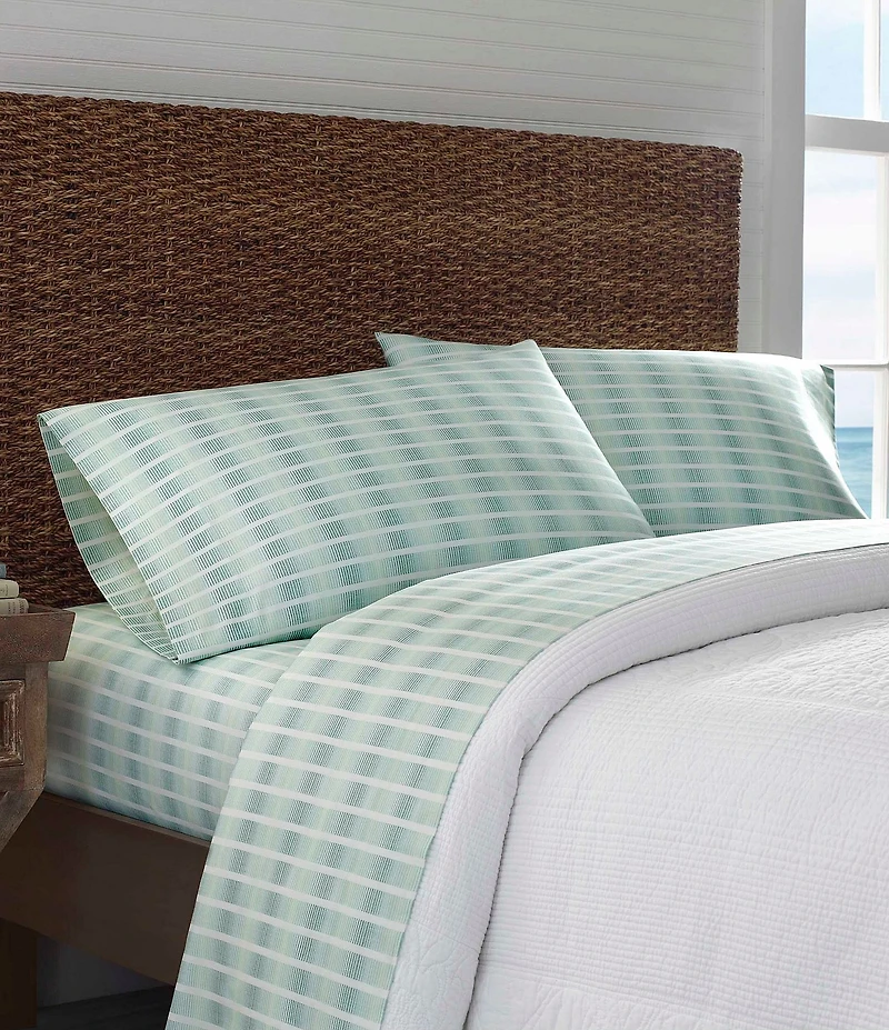 Tommy Bahama Off The Grid Ombre Stripe Sheet Set
