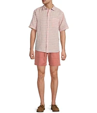Tommy Bahama Ohana Beach Pull-On 8#double; Inseam Shorts