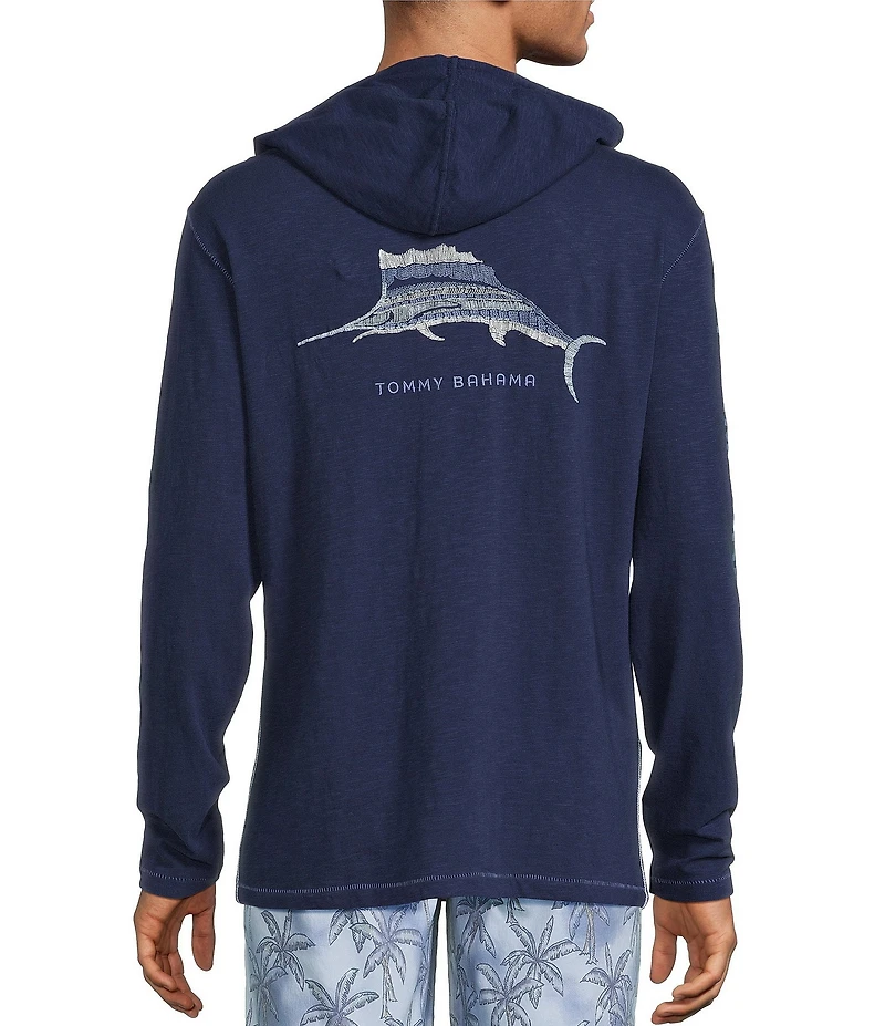Tommy Bahama Organic Cotton Marlin Azul Lux Hoodie