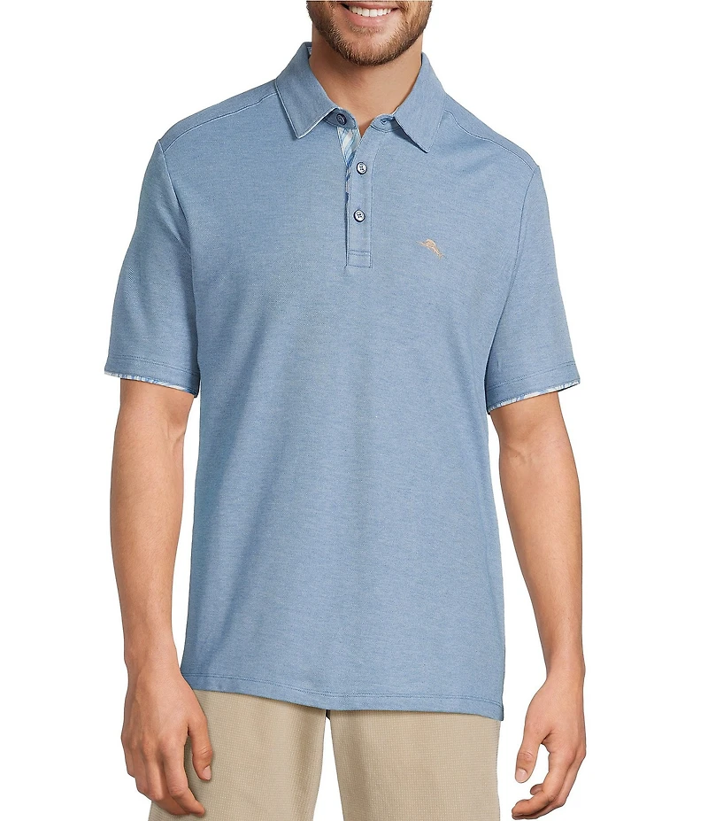 Tommy Bahama Palm Dancer 5 O' Clock Short Sleeve Polo Shirt