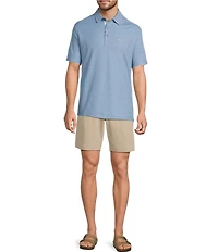 Tommy Bahama Palm Dancer 5 O' Clock Short Sleeve Polo Shirt
