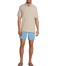 Tommy Bahama Palm Dancer 5 O' Clock Short Sleeve Polo Shirt
