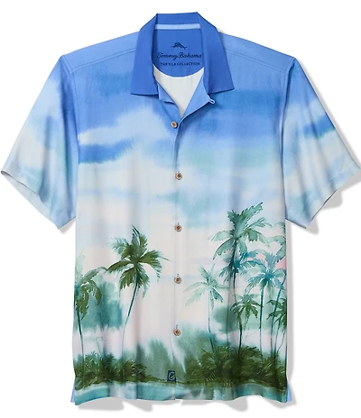 Tommy Bahama Palm Drift Short Sleeve Woven Camp Shirt