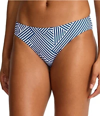 Tommy Bahama Palm Modern Stripe Hipster Swim Bottom