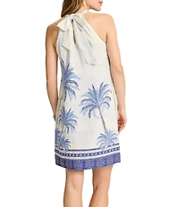 Tommy Bahama Palm Paradise Halter Neck Sleeveless Shift Dress