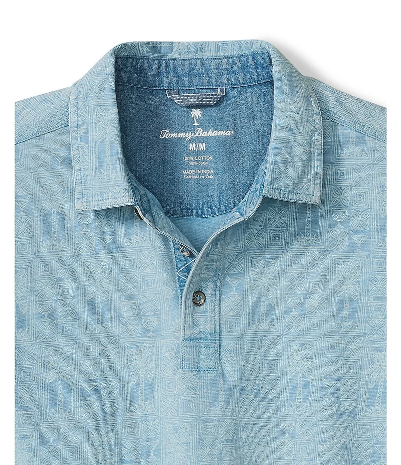 Tommy Bahama Palm Tini Short Sleeve Polo Shirt