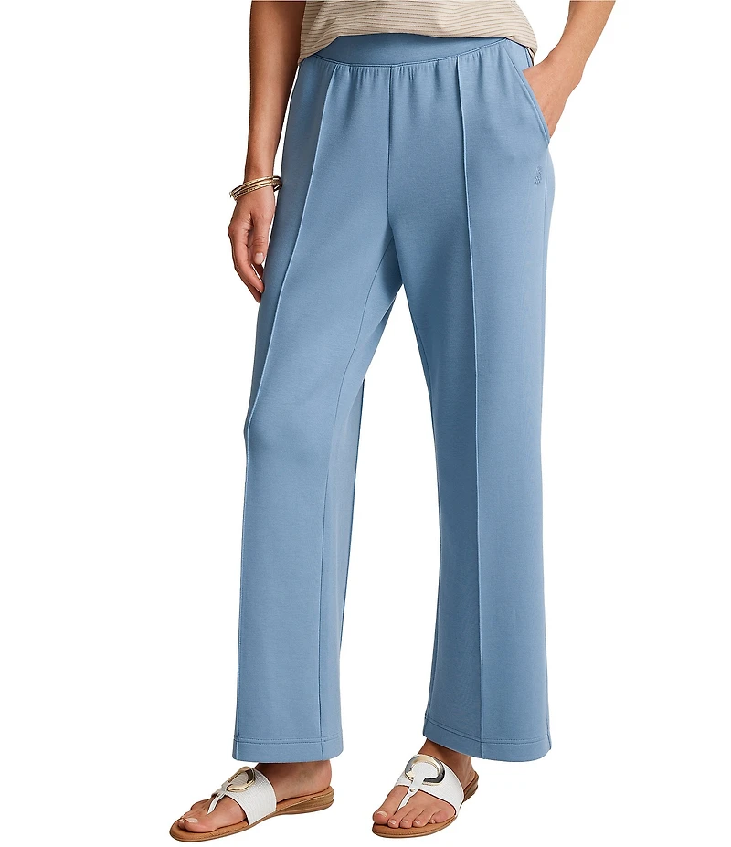 Tommy Bahama Palm Voyage 4 -Way Stretch Scuba Flat Front Straight Leg Pants