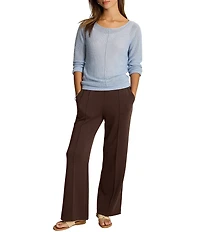 Tommy Bahama Palm Voyage 4 -Way Stretch Scuba Flat Front Straight Leg Pants