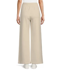 Tommy Bahama Palm Voyage 4-Way Stretch Knit Wide-Leg Pull-On Ankle Length Pants