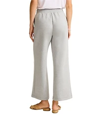 Tommy Bahama Palm Voyage Coordinating 4-Way Stretch Knit Wide-Leg Pull-On Ankle Length Pants