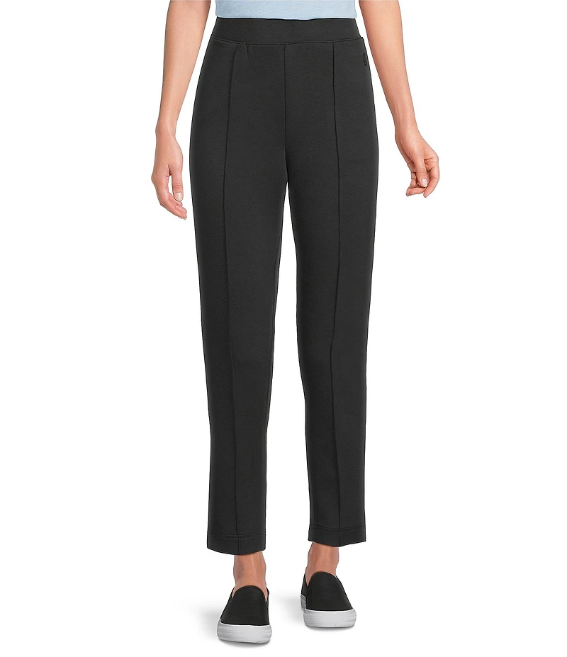 Tommy Bahama Palm Voyage Knit Pintuck Stitch Ankle Length Trouser Pant