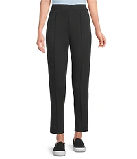 Tommy Bahama Palm Voyage Knit Pintuck Stitch Ankle Length Trouser Pant