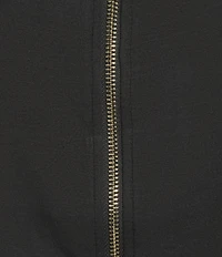 Tommy Bahama Palm Voyage Knit Point Collar Long Sleeve Zip-Up Jacket