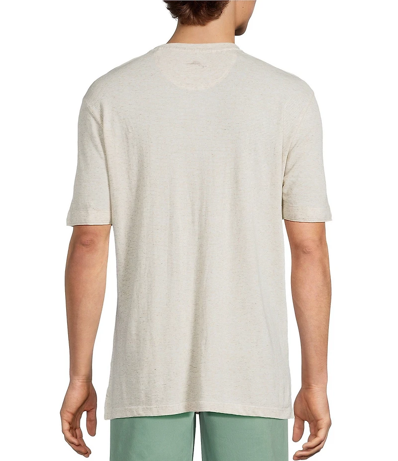 Tommy Bahama Palmetto Dune Short Sleeve Henley Shirt
