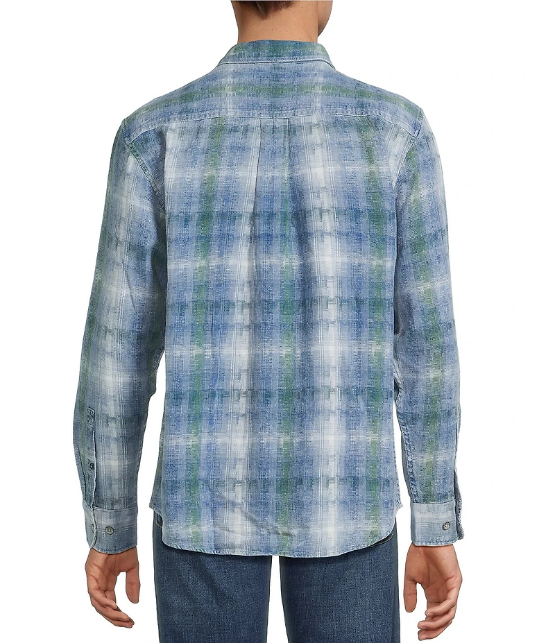 Tommy Bahama Palo Alto Plaid Long Sleeve Woven Shirt