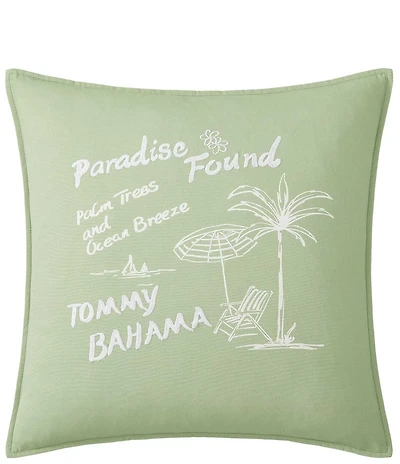 Tommy Bahama Paradise Found Decorative Square Pillow