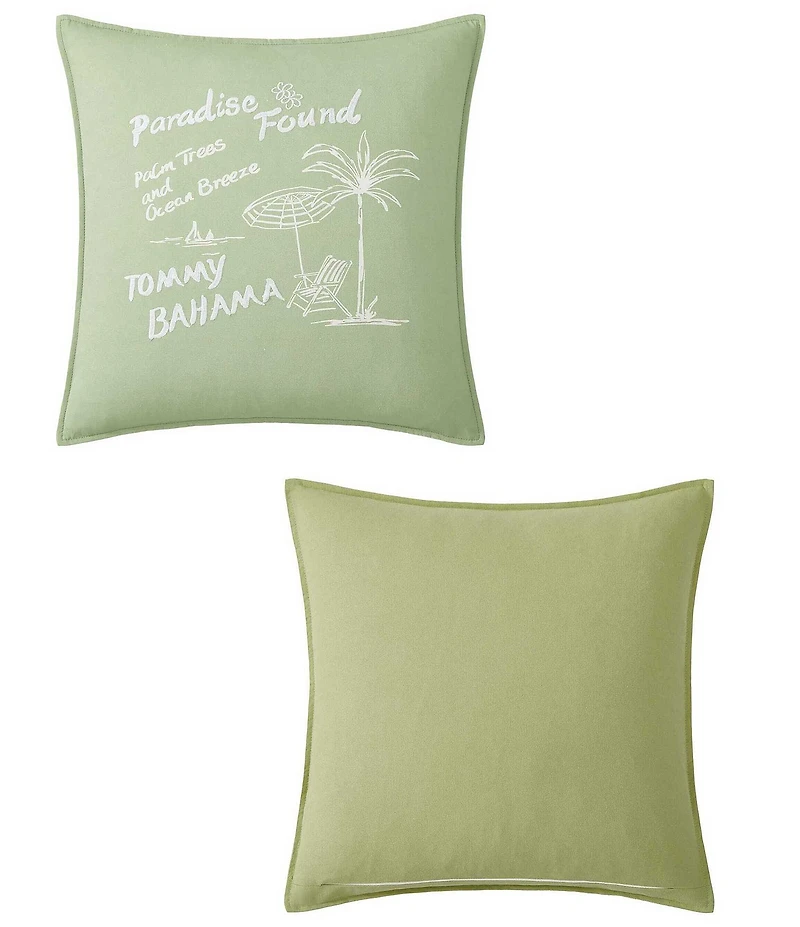 Tommy Bahama Paradise Found Decorative Square Pillow