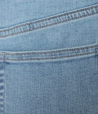 Tommy Bahama Patch Pocket Mid Rise Relaxed Flare Jeans