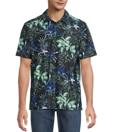 Tommy Bahama Pebble Coast Canopy Short Sleeve Polo Shirt