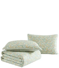 Tommy Bahama Pineapple Bloom Cotton Reversible Quilt Mini Set