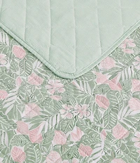 Tommy Bahama Pineapple Bloom Reversible Quilt Mini Set